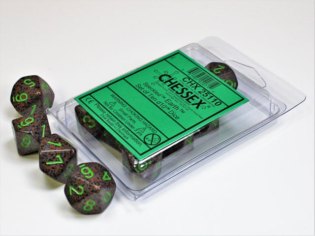 CHX: Speckled Dice (10 d10): Earth