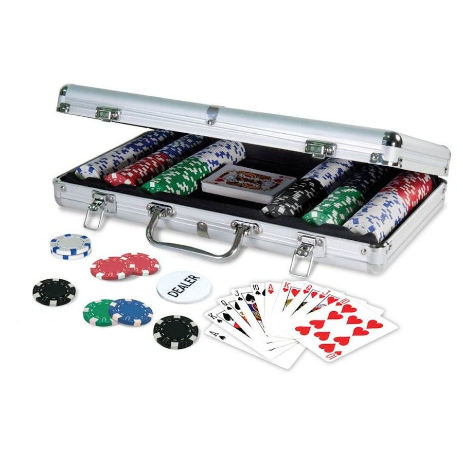 P&G: Texas Hold'em Poker Set (300pcs in aluminium case)