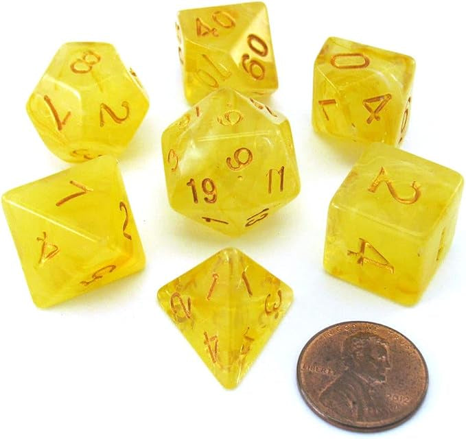 PDD: Lucky Dice (7p): Gem Yellow