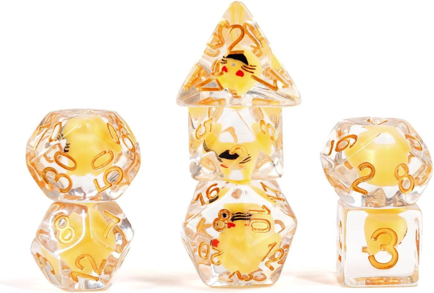 MDG: Resin Dice (7p): Cat