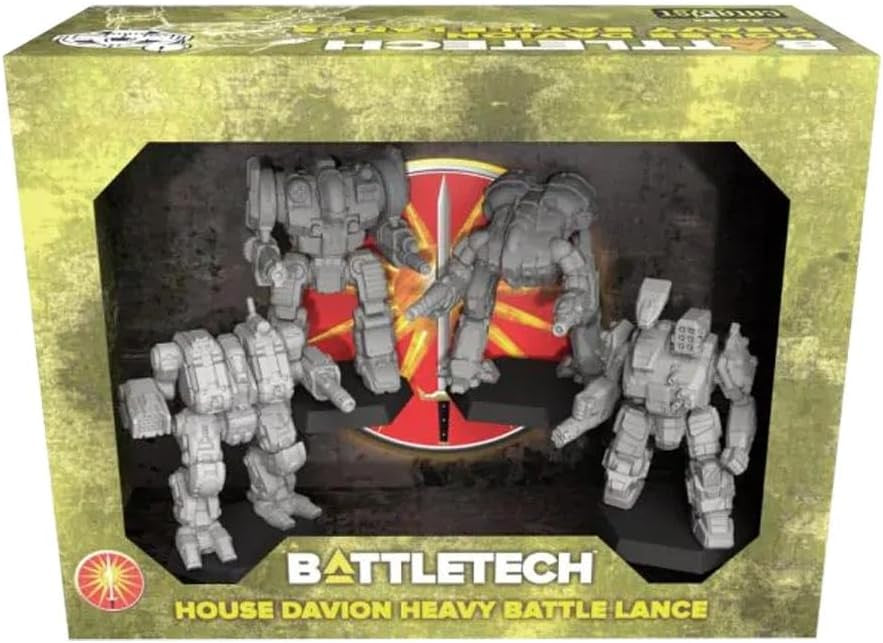 Battletech House Davion Heavy Battle Lance