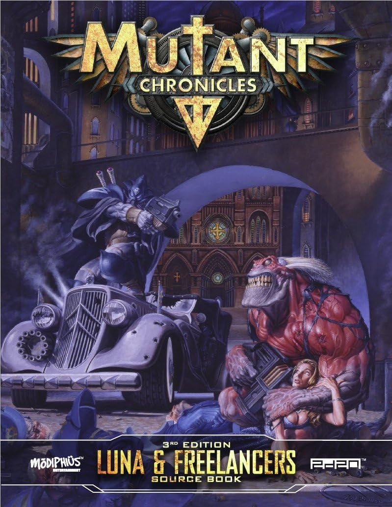 Mutant Chronicles 3e: Luna & Freelancers Guidebook
