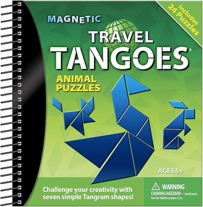 Travel Magnetic Tangoes: Animal Puzzles