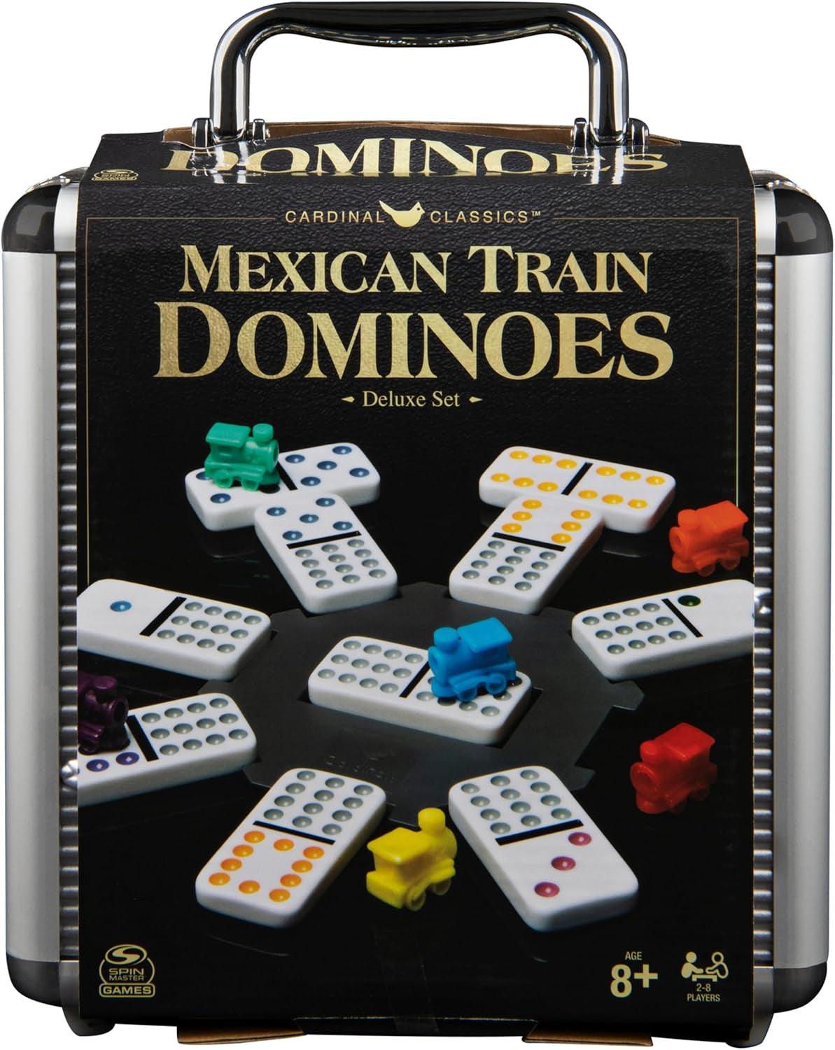 Mexican Train Dominoes (Cardinal)
