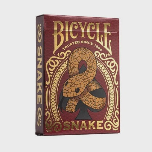 Bicycle Deck: Red Snake