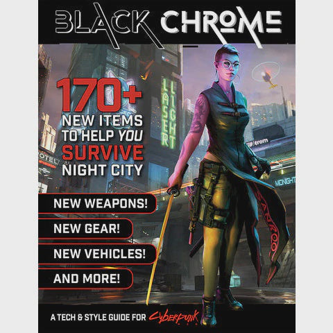 Cyberpunk Red RPG: Black Chrome