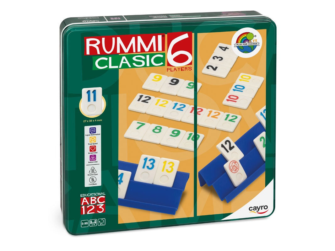 Rummi Classic 6 Player in Tin