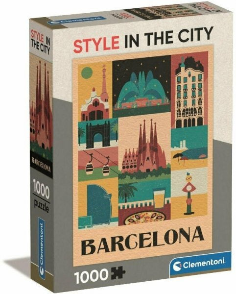 CLE: Jigsaw (1000pcs): SITC: Barcelona