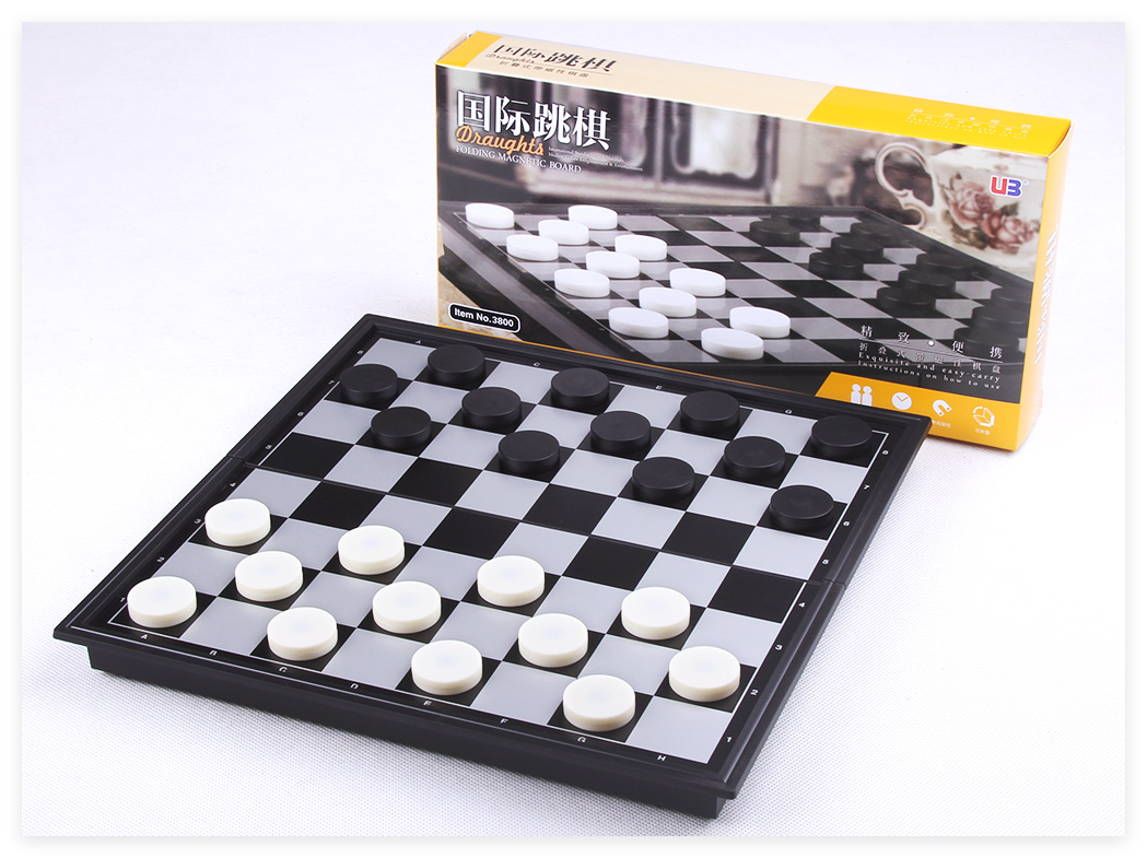 Magnetic Checkers 10"
