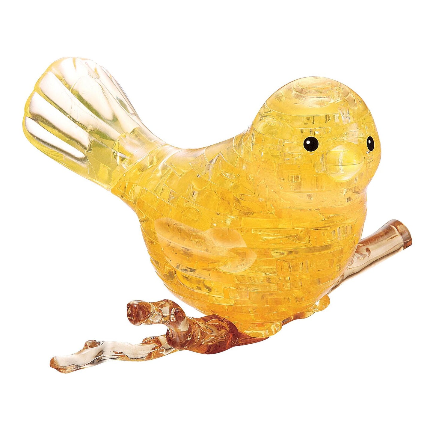 3D Crystal Puzzle: Bird (yellow)