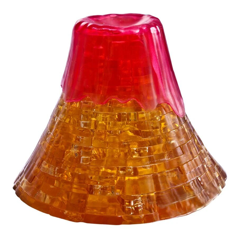 3D Crystal Puzzle: Volcano