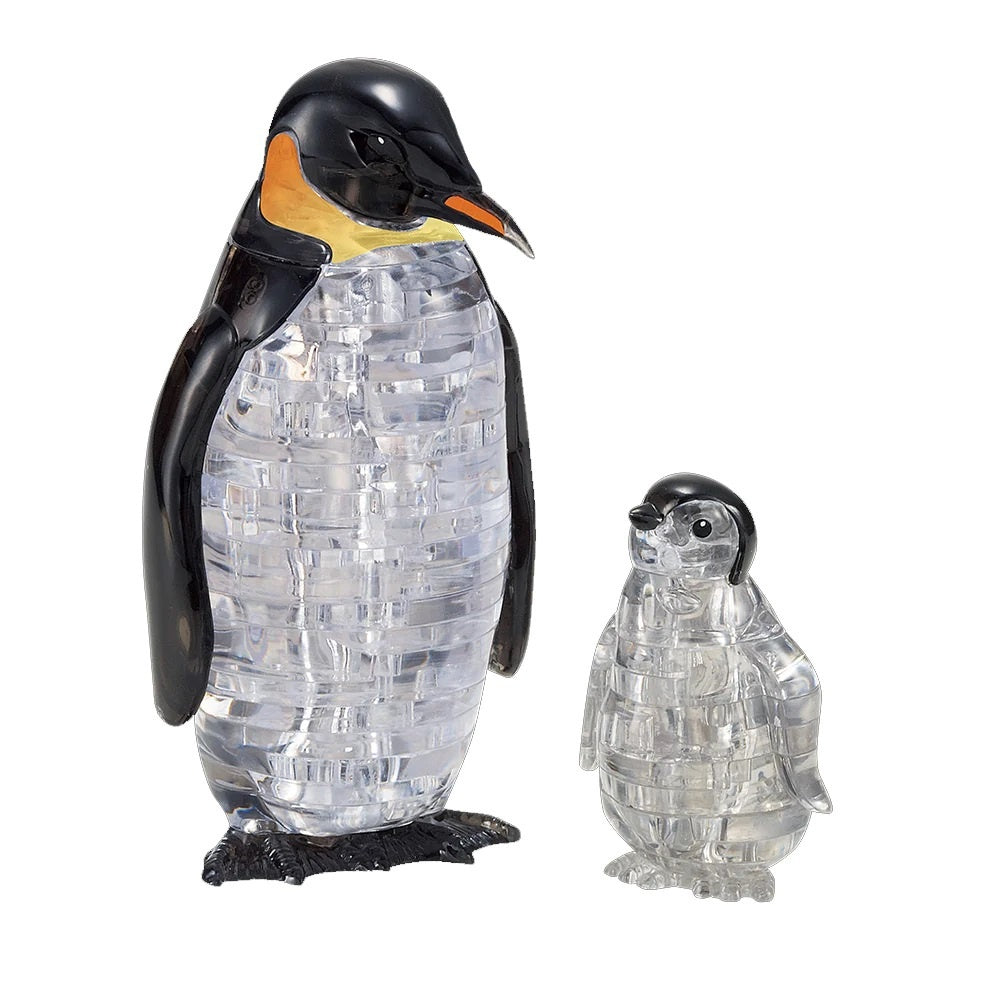 3D Crystal Puzzle: Penguins