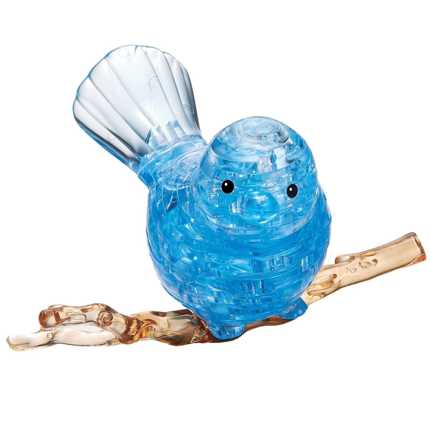 3D Crystal Puzzle: Bird (blue)
