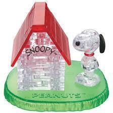 3D Crystal Puzzle: Snoopy & House