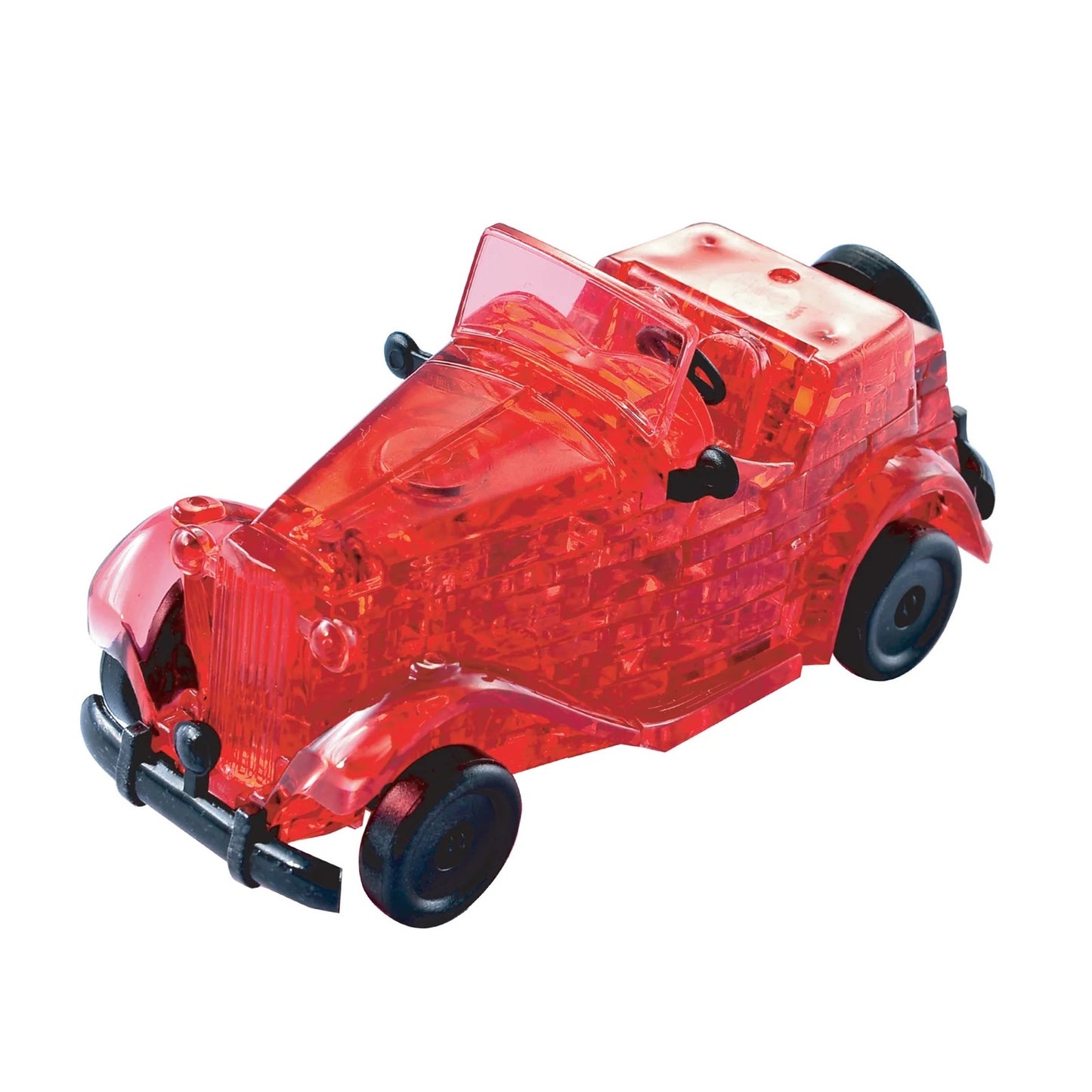 3D Crystal Puzzle: Classic Car (red)