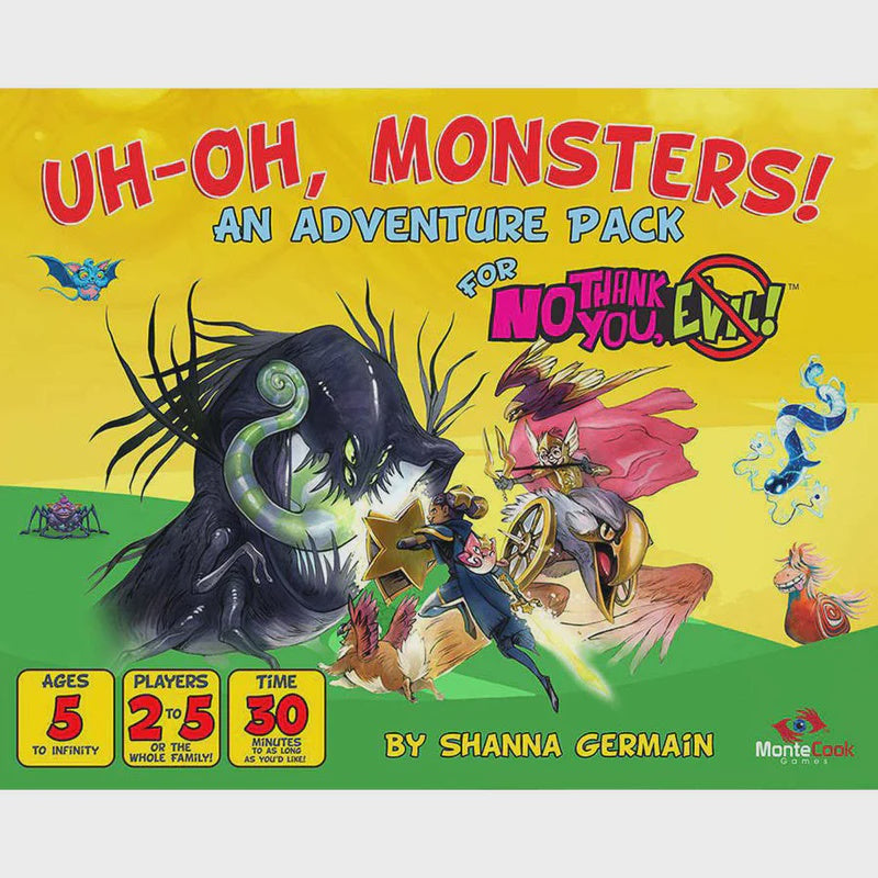 No Thank You, Evil: Uh-Oh, Monsters