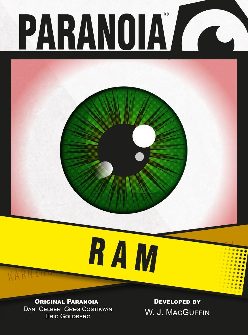 Paranoia: The RAM Deck