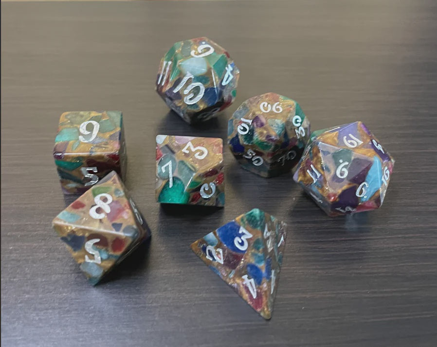 LUD: Rainbow Mosaic Gold Foil