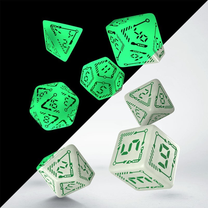 Digital Glow Dice Set (7p)
