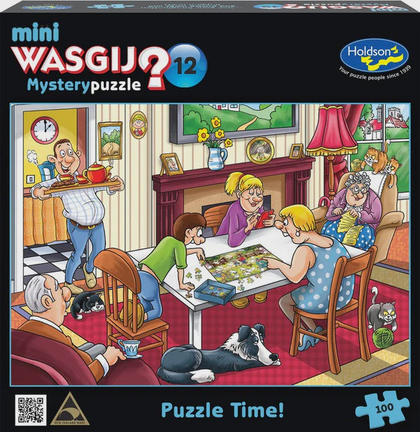HOL: Wasgij Mystery 12 (1000pc) Mini: Puzzle Time