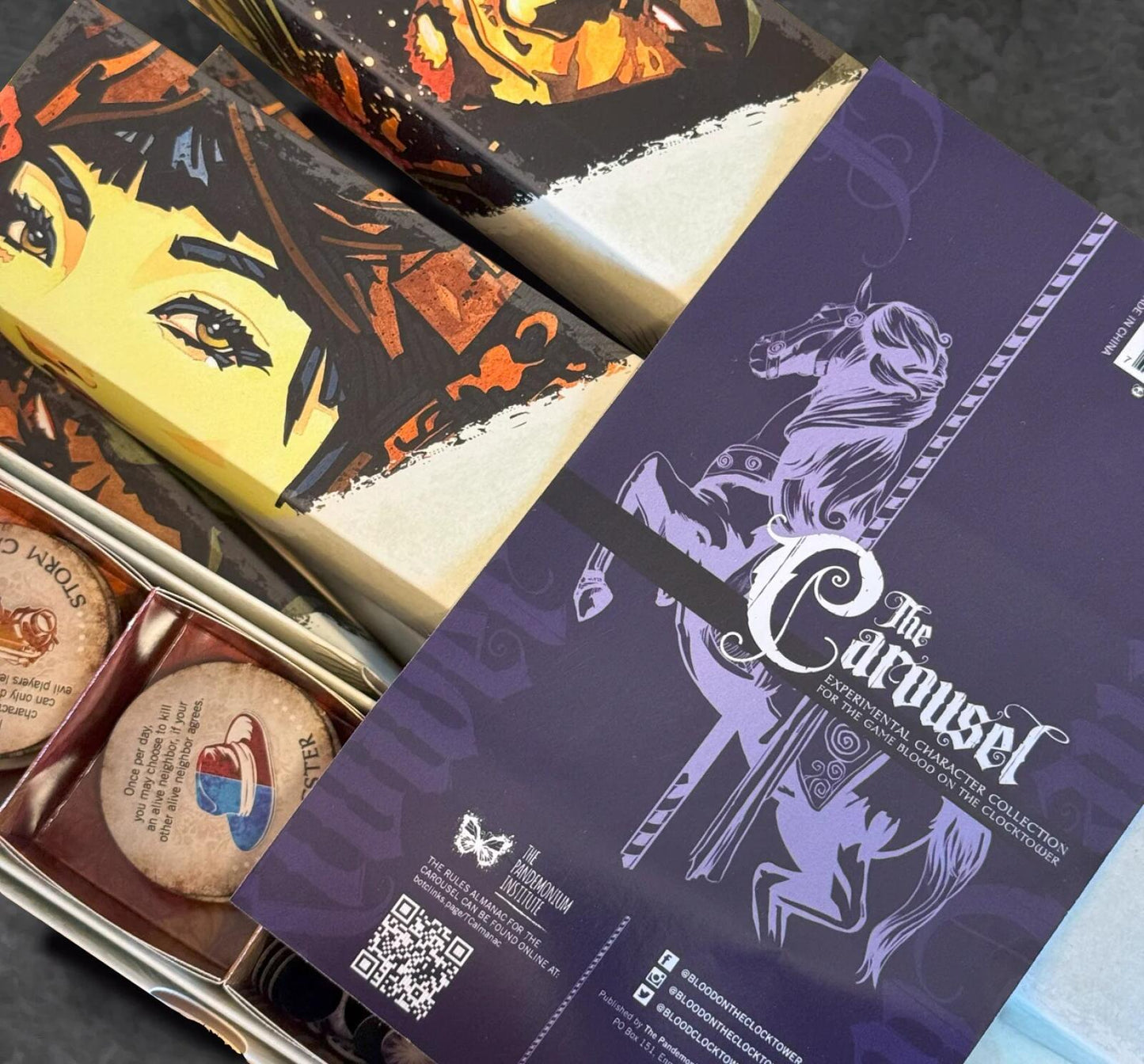Blood on the Clocktower - The Carousel Token Pack