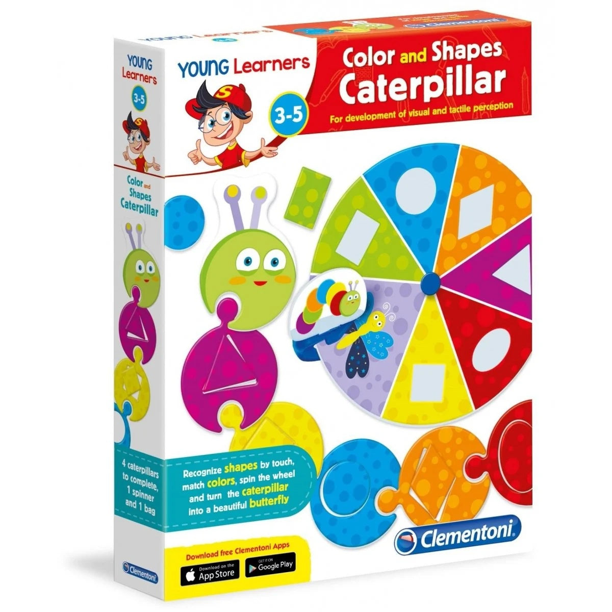 Young Learners: Colour & Shapes Caterpillar