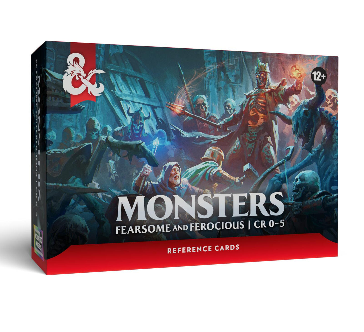 D&D Monster Cards - Fearsome & Ferocious (CR 0-5)