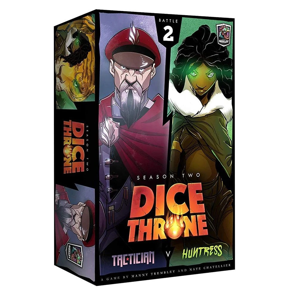 Dice Throne: S2: Tactician vs. Huntress