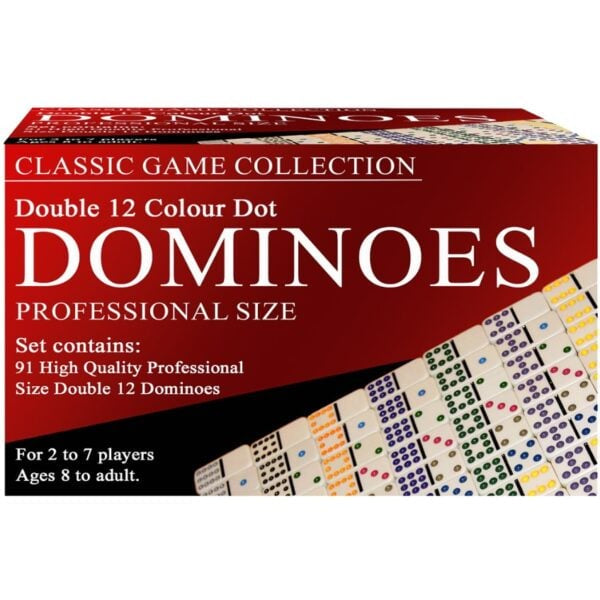 CGC Dominoes Double 12 Colour Dot