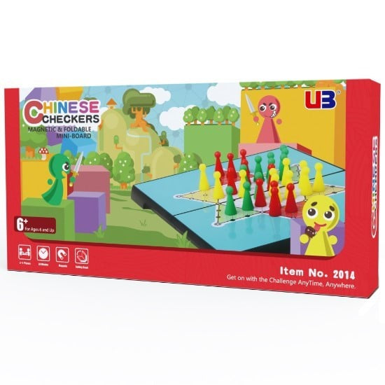 Magnetic Chinese Checkers 8"