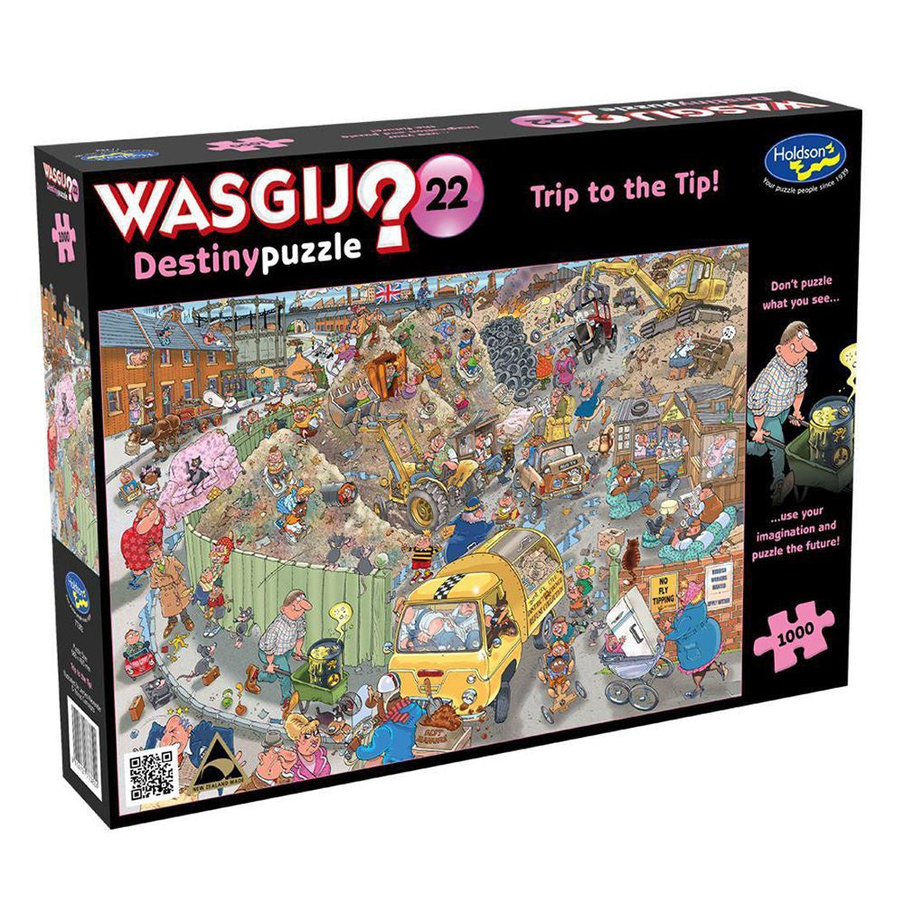 HOL: Wasgij Destiny 22 (1000pcs): Trip to the Tip