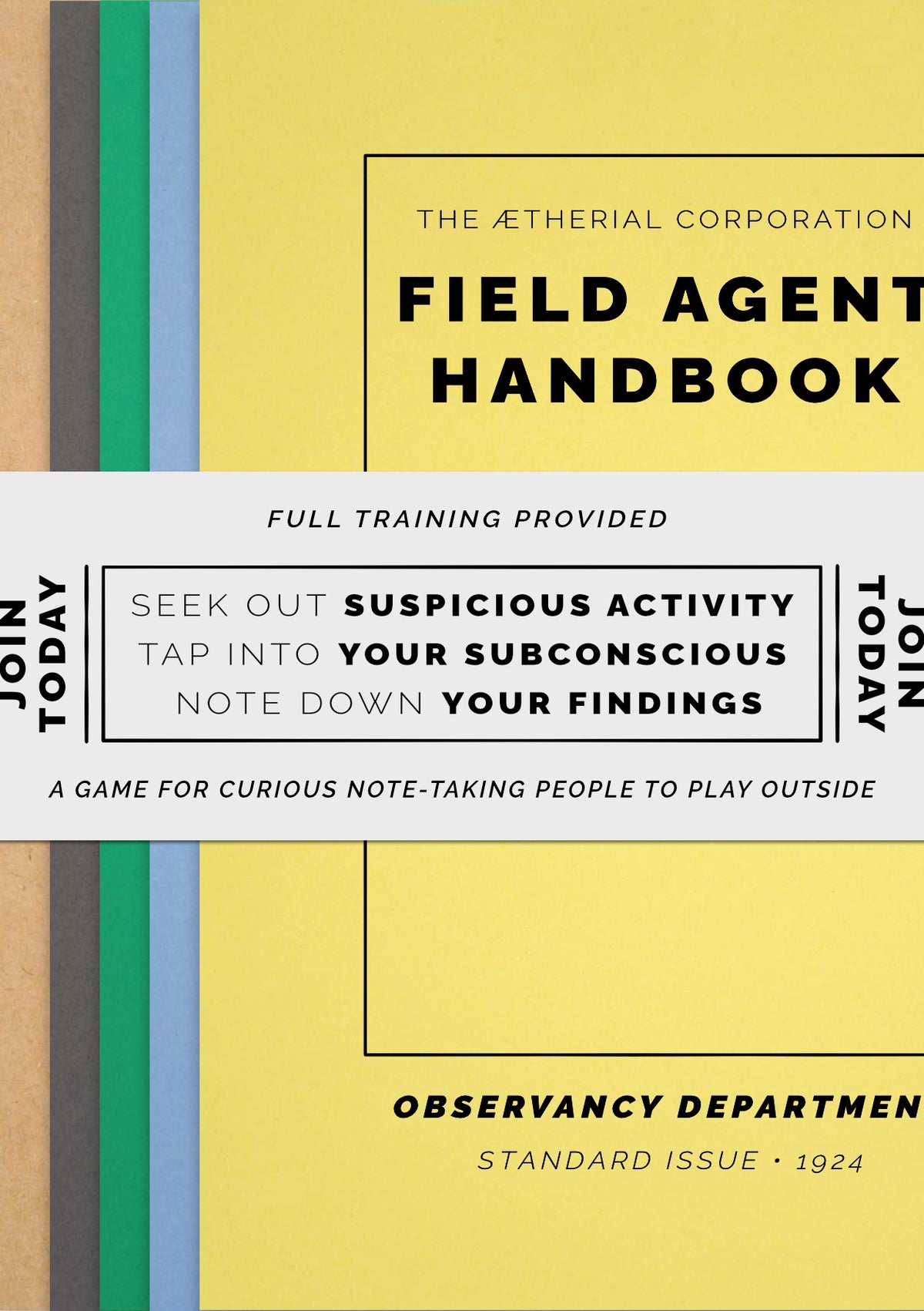 Field Agent Handbooks Bundle