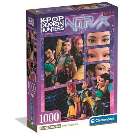 K-Pop Demon Hunters 1000pc Jigsaw #2 (Compact)