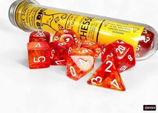 CHX: Lab Dice (7p): Nebula Molten/White