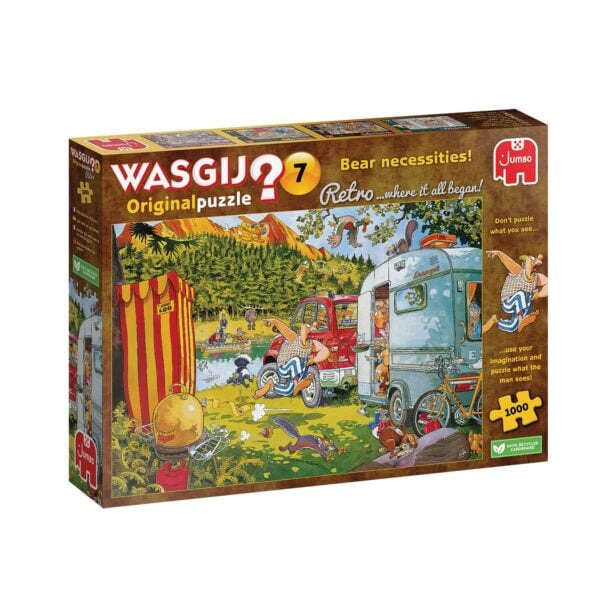 Hol: Wasgij Retro Original 7 (1000pc) Bear Necessities