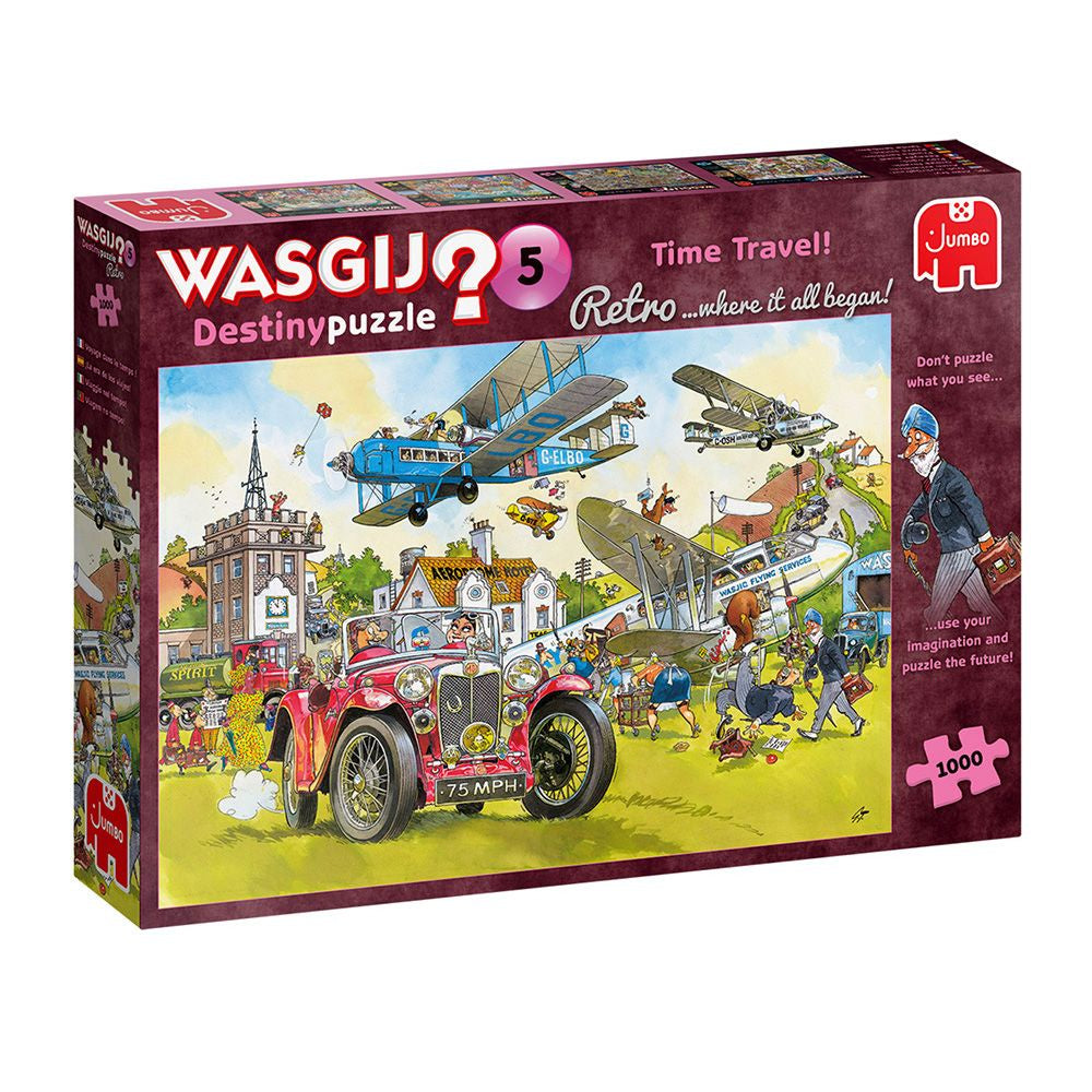 HOL: Wasgij Retro Destiny 5 (1000pcs): Time Travel