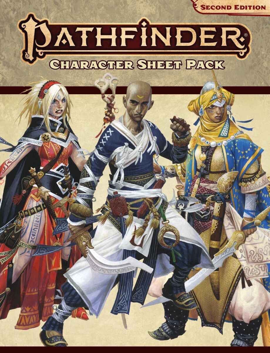Pathfinder RPG 2e: Character Sheet Pack