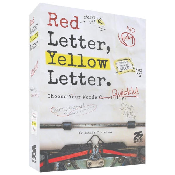 Red Letter, Yellow Letter