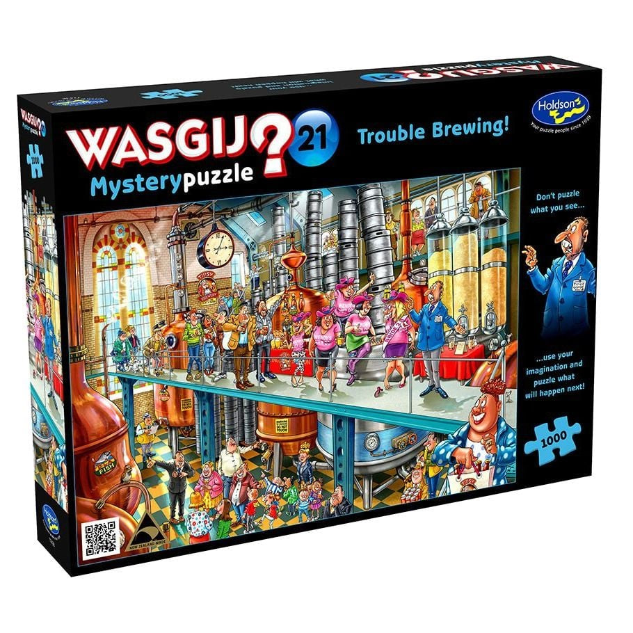 Hol: Wasgij Mystery 21 (1000pc) Trouble Brewing