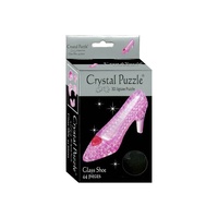 Crystal Puzzle Glass Shoe