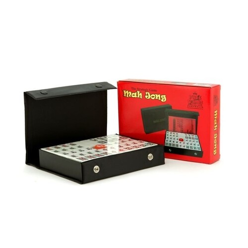 Mahjong Black Vinyl Case 22cm
