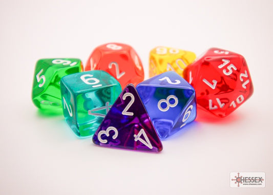 CHX Prism Translucent Gm/Beginner Dice Set (7p)