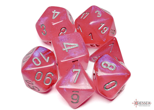 CHX: Borealis Dice (7p): Pink w/Silver
