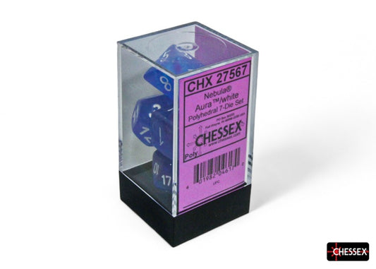 CHX Nebula dice (7p) Aura/White