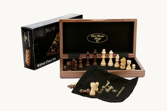 Dal Rossi Folding Chess Set 30cm