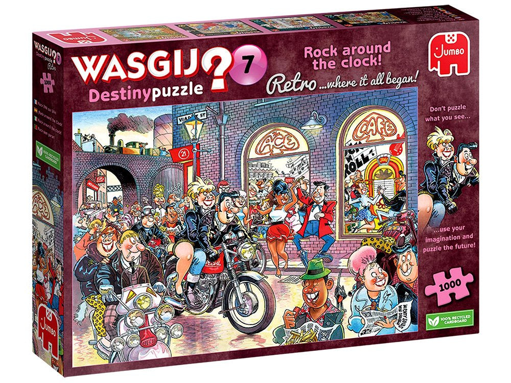 Hol: Wasgij Retro Destiny 7 (1000pc) Rock Around the Clock