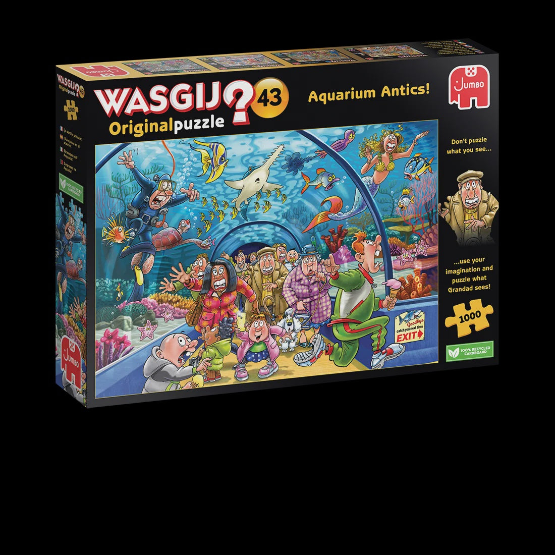 Wasgij Original 43 - Aquarium Antics! (1000 pieces)