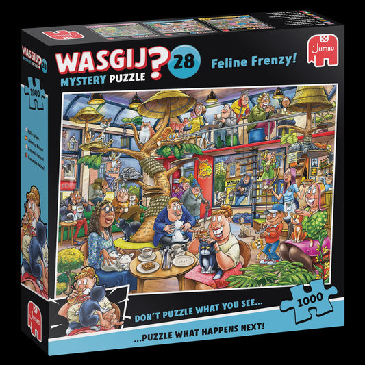Wasgij Mystery 28 - Feline Frenzy! (1000 pieces)