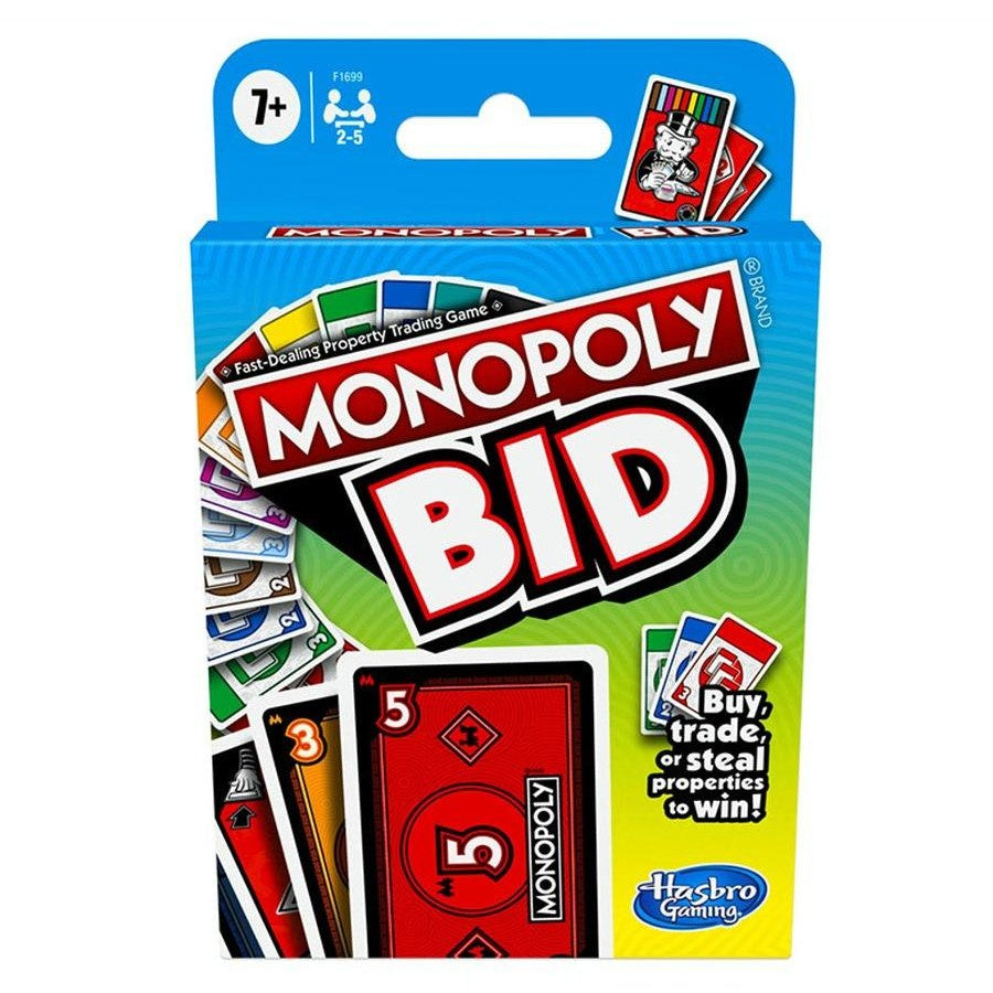 Monopoly Bid Card Game