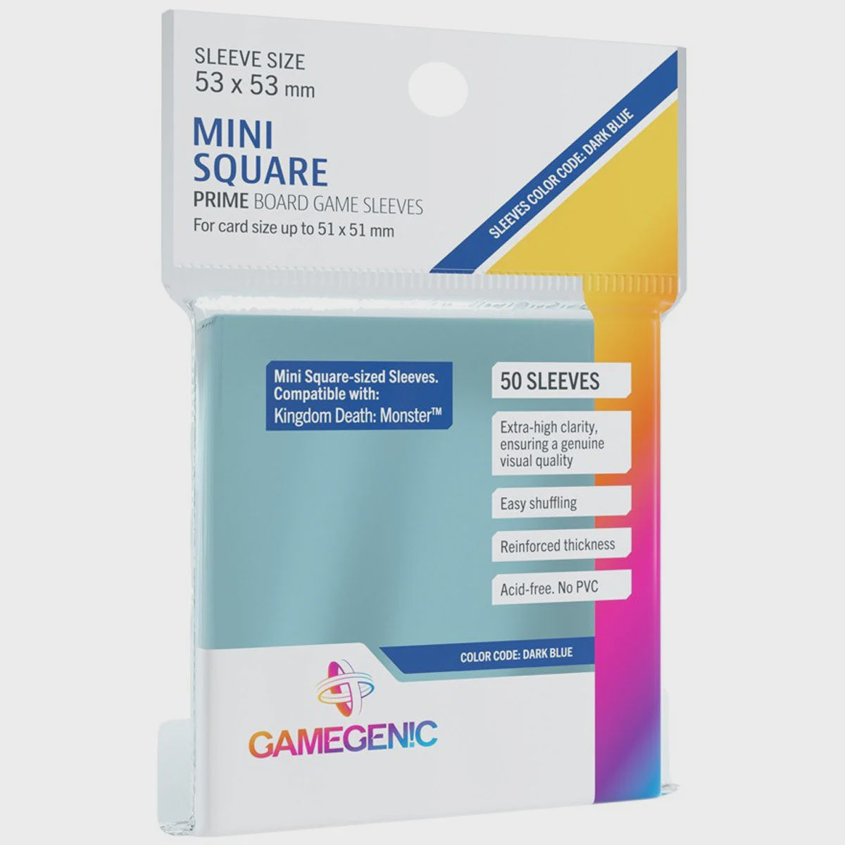 GG: Prime Mini-Square Sleeves [53x53mm] (50)